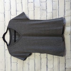 C9 by Champion Active Wear Gray V Neck Shirt Women's Size XL